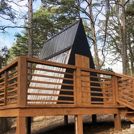 Loblolly Pines Adventure Aframe #1 Villa Eureka Springs Exterior photo