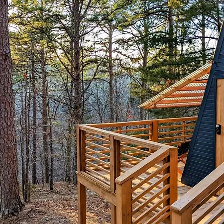 Loblolly Pines Adventure Aframe #1 Villa Eureka Springs Exterior photo