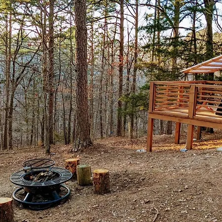 Loblolly Pines Adventure Aframe #1 Villa Eureka Springs Exterior photo